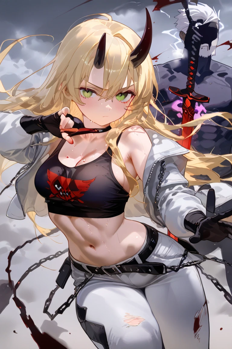 garota anime com espada e roupa preta posando para foto, segurando uma espada no ombro, protagonista feminina 👀 :8, badass anime 8 k, she is holding a sword, she is holding a sword katana, segura uma espada negra, melhor papel de parede de anime 4k konachan, com espada grande, female action anime girl, Demon Slayer Rui fanart, magra, 
