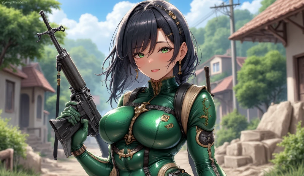 (masterpiece:1.2, top-quality), (realistic, photorealistic:1.4), beautiful illustration, (natural side lighting, movie lighting), depth of fields, nsfw:1.2,
looking at viewer, cowboy shot, super close-up looking, 1 girl, skimpy airsoft outit, high school girl, perfect face, cute and symmetrical face, suntan, shiny skin, slender,
(short hair:1.2, blonde hair), brown eyes, realistic pupils, long eye lasher, (large breasts:0.8, thigh thickness:1.0) ,
beautiful hair, beautiful face, beautiful detailed eyes, beautiful clavicle, beautiful body, beautiful chest, beautiful thigh, beautiful legs, beautiful fingers,
((wearing a camo body armour that emphasizes smiling buttocks), choker, wrist chakra),
(beautiful scenery), grey background, (versatile sexy poses), (lovely smile, upper eyes), skimpy outfit, almost nsfw