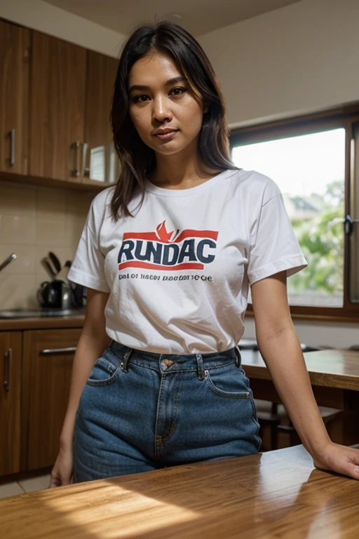 image similar to lisa ann hyper-realistic, work of art, best qualityer, ultra detaild, fotorRealist, beautiful 8k artwork highest quality ultra detailed 1.37, wearing a short skirt and a t-shirt,1.3 spontaneous photography,sweaty,elegant look,textura detalhada da pele fotorRealista,surprientente.