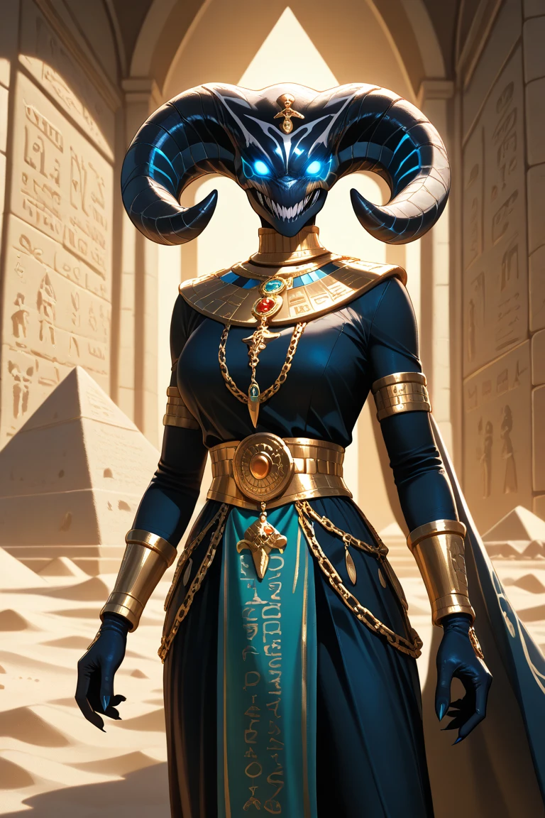 score_9, score_8_up, score_7_up, score_6_up, score_5_up, (thick lines:1.25),
photorealistic, anthro, Pharaoh, Egypt, Bastet, goddess, female, cat girl, sphinx, onyx skin, detailed body, detailed hands, correсt fingers, Egyptian-themed bedroom, luxurious silk, golden jewelry, mesmerizing red eyes, mysterious aura, sharp claws, long nails, vibrant colors