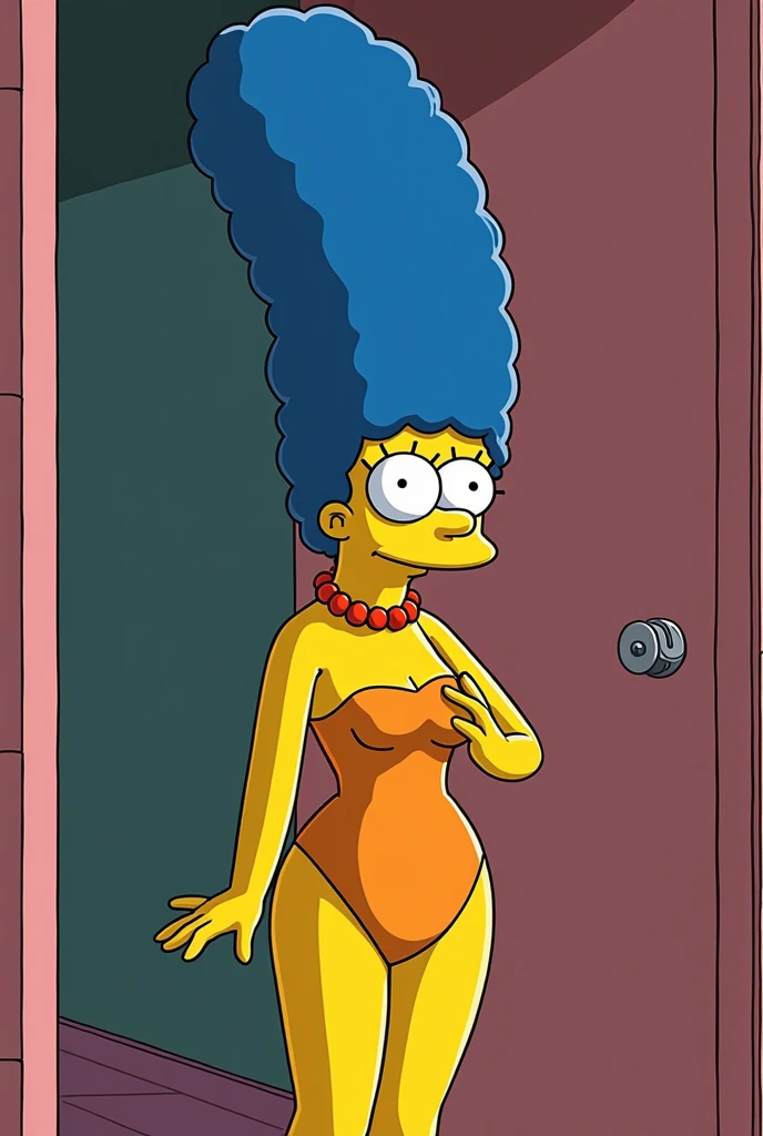 Marge Simpson, from the Simpson