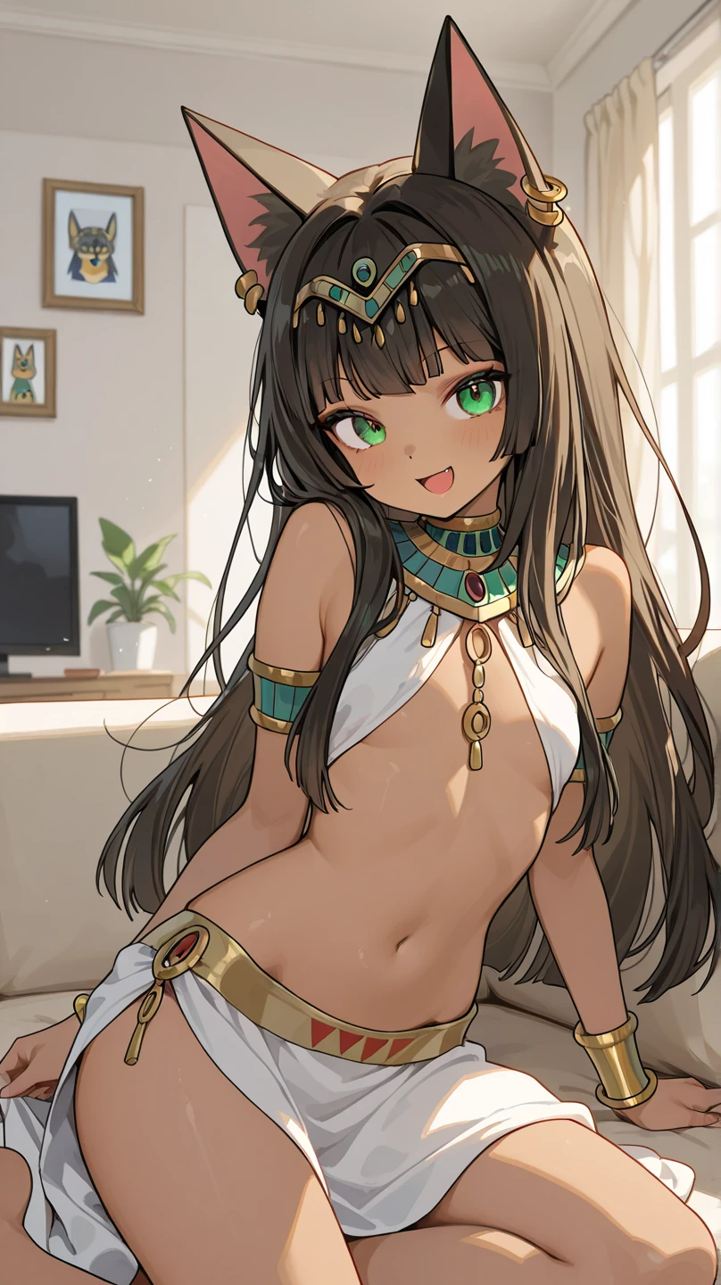 (masterpiece, best quality), 1girl, Ash Brown Messy Side Swept Hair with Low Fade, Size F breasts, <lora:EgyptianClothes:1> egyptian clothes