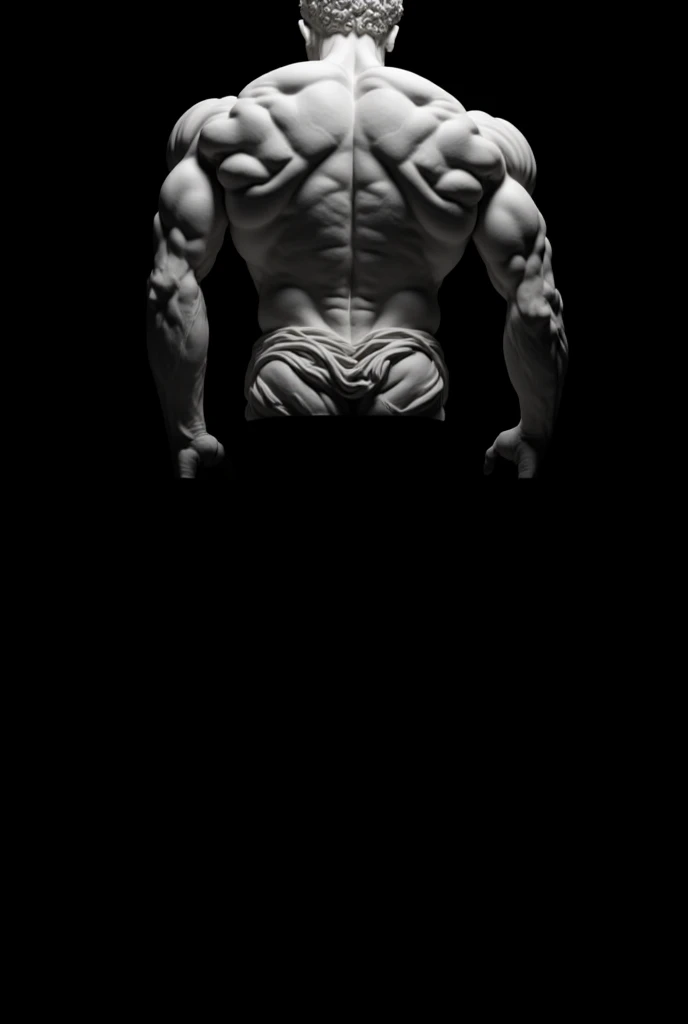 humanoid in the middle of his chest a powerful core that is the work it’s everything Fully built muscles in a war surrounded by dead warriors