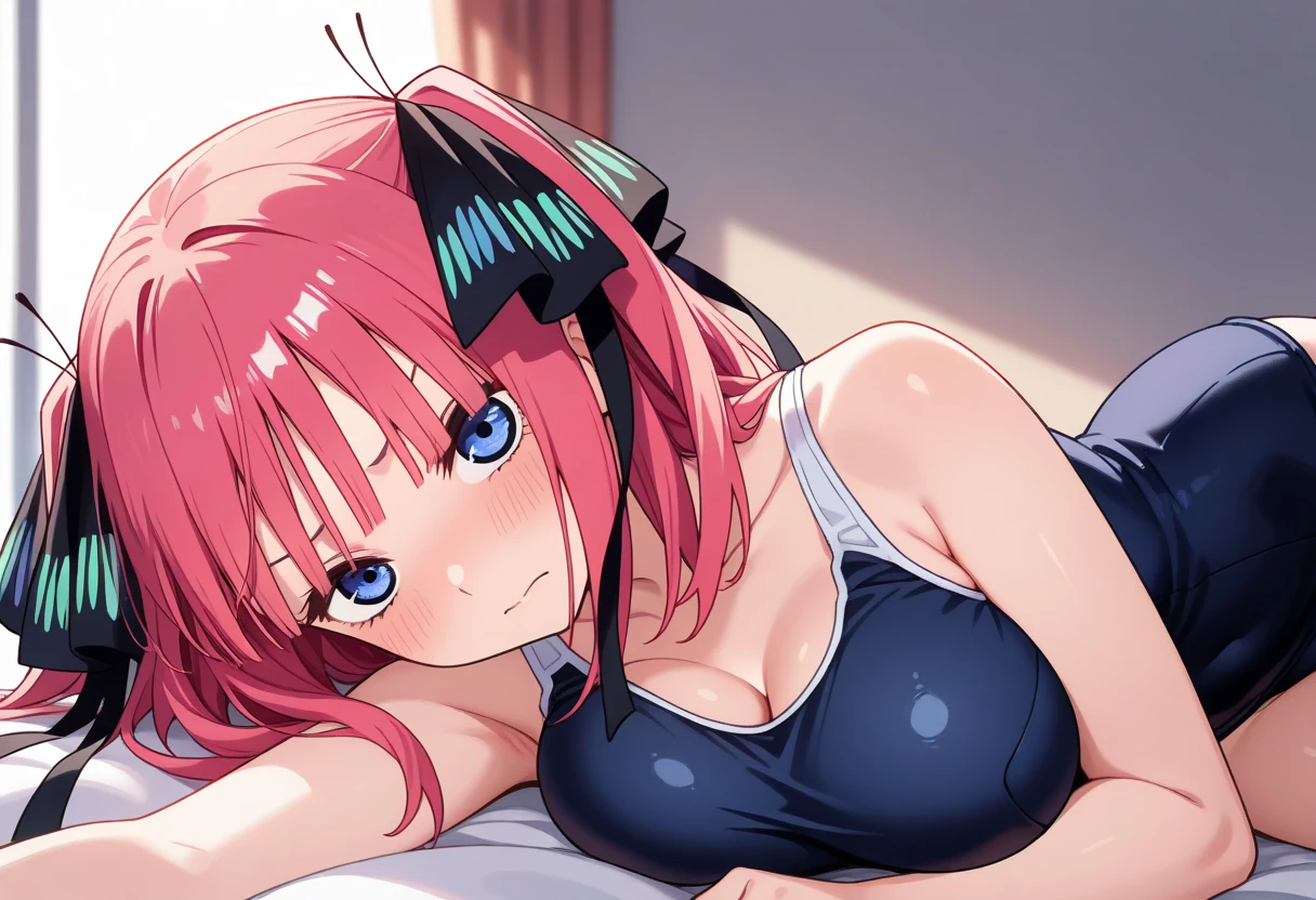 1 beautiful girl, great image quality ,nekomimi, with lots of detail, ray tracing, in a gaming,outfit hoodie, short pleated mini skirt, gamer, long stockings, blue eyes, blue hair long, , in a neon room, PC gaming, perfect anatomy,