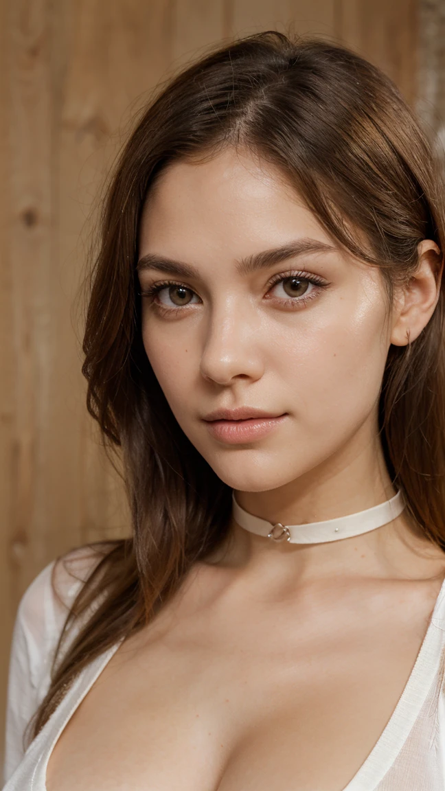 love affair goddess Rose gold looking at the camera