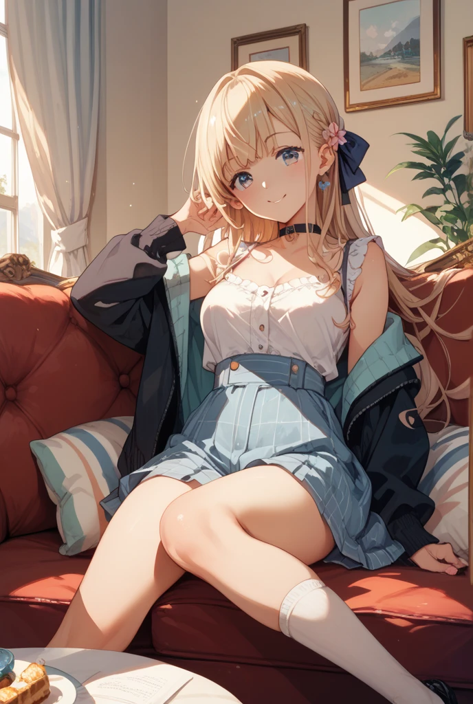 in 8K、top-quality、​masterpiece、ultra-detailliert、Ultra-high resolution、((1 persons))、 Beautiful detailed eyes , poneyTail、a yellow hair、Braided hair、makeups、Home、sitting down on the floor、bare-legged , the legs are open。look at the camera , perfect hands, complete ???????), ???? , ????? , M-shaped legs, women opening legs , spread legs , hands up , tied to a chair in a basement, restraint, bdsm, restrained legs, restrained arms, bound, bound to chair, rope, tied with ropes, beautiful body, beautiful face, 