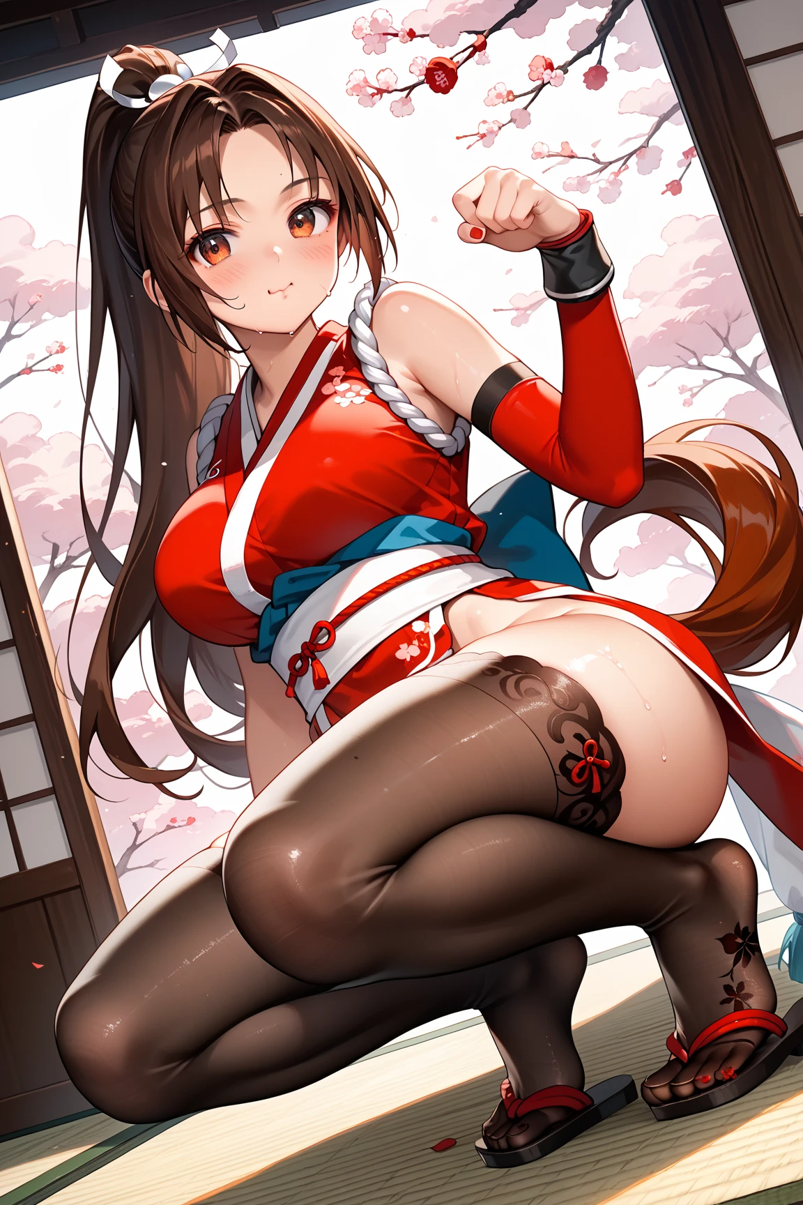 A tragic historical drama in 8k live-action style: Beautiful palace secrets Beautiful 10 year old Chinese Kung Fu girl princess with short black hair has very rough unwanted sex with old man emperor Gorgeous embroidery, Ultra glossy, She is wearing a shiny red top and bottom long sleeve floral kung fu suit.... Her clothes were forcibly torn off by the old man, exposing her genitals.