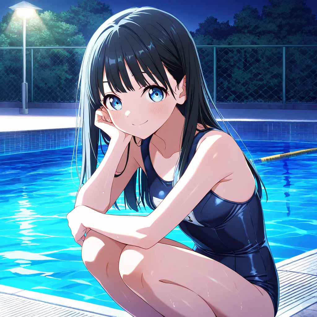 sunburn、school swimwear、pool、evening、nipple、crotch opening、sunburn跡、Natsu、black hairの、shortcut、young face、anime girl in navy color 水着 sitting on ledge in pool, Gweiz, school swimwear, is wearing a school swimwear, 滑らかなanime CG アート, anime絵師スタジオで制作しました, 魅惑的なanimeの女の子, artwork in the style of Gweiz, Ilya Kuvshinov. 4k, anime画家スタジオで描きました, anime萌えアートスタイル、young face、shortcut、black hair、エッチなanimeスタイル, ((school swimwear)), 美しいanimeのシーン, 美しいanimeの風景, highest quality, 傑作anime girl in a navy school swimwear by a pool, Kantai Collection Style, is wearing a school swimwear, 滑らかなanime CG アート, visual novel cg, anime萌えアートスタイル, 壁紙 anime , Summer swimming , mayuri shiina, non-glossy school swimwear, 魅惑的なanimeの女の子, board「anime」pin, ; visual novel