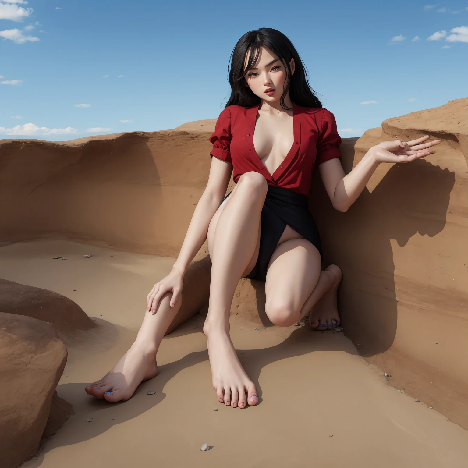 Gal spread legs erotic