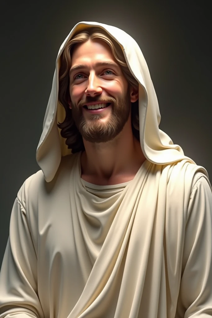 watercolor, Jesus Christ, smile, warm, white robes, <lora:Christ_Living_lora-fp32-no-ema-clip-fix:1>