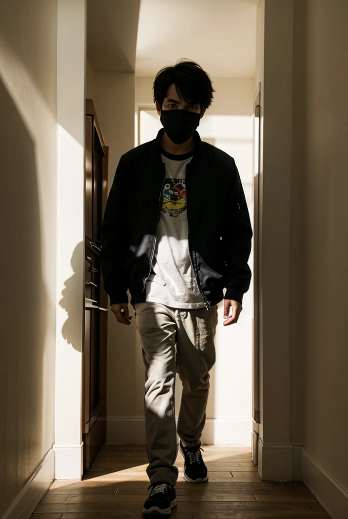 A lone,Depressive,A feeling of suffocation,emptiness,desolation,One guy,(Multi-scenario),Look into the distance,超高分辨率,Master masterpieces,super high precision,multi-perspective,The character is centered,Far perspective,Desert Highway,Sense of space,