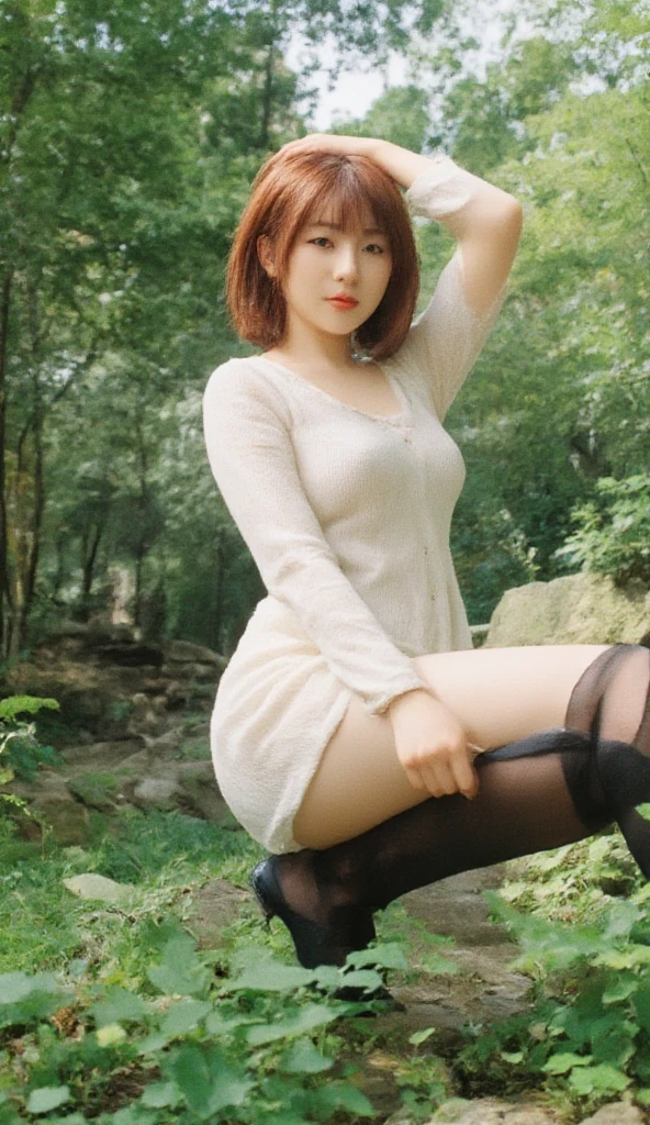 (lens flare, bokeh, Wide-Angle, Ultra-Wide Angle, from below, from side, wide shot, isometric, afterimage, partially underwater shot), (from below:1.5), ((Detailed eyes)), [woman in chain:1.3], bare feet, full body chain, dirty woman chained to a chair in a cage, white torn stockings, broken glasses, woman in chain in a cage, iron bars, desperate expression, worried alice in wonderland in chain in a cage, concerned about future, brunette, realistic hands, photorealistic, grandpawds, 4k UHD, dark vibes, hyper detailed, epic composition, octane render, sharp focus, high resolution isometric, (film grain:1.3), The light is sparkling, high quality photography, 3 point lighting, flash with softbox, 4k, HDR, smooth, sharp focus, high resolution, award winning photo, 80mm, f2.8, bokeh, (phgls, chained to a chair in a cage, bottle). [The character (complete) is surrounded by mist, evoking a mysterious and eerie atmosphere. The lighting is dark and atmospheric, with a red smoke adding a touch of sinister ambiance. Best quality image, with a resolution of 4k and HDR enhancement, showcasing the utmost level of detail and realism, full body shot:1.5]. [8K, Best Quality, Ultra High Resolution, (highly detailed CG unity 8k wallpaper), (best photo), (best shadows), isometric 3D, octane rendering, ray tracing, highly detailed, (Best quality, 4K, 8k:1.2), absurdity, ultra detailed, (realistic, photorealistic, photorealistic:1.37), complex parts, HDR, (complex parts:1.12), (hyper detailed, hyper realistic, Soft lighting, spicy:1.2), (complex parts, Hyper detailed:1.15). Blurred foreground. (backlit), masterpiece, high quality, brightness, chromatic aberration, 8k uhd, foggy smoke, shadows, contrast, clear sky, (warm hue, warm tone), high details, natural reflections].