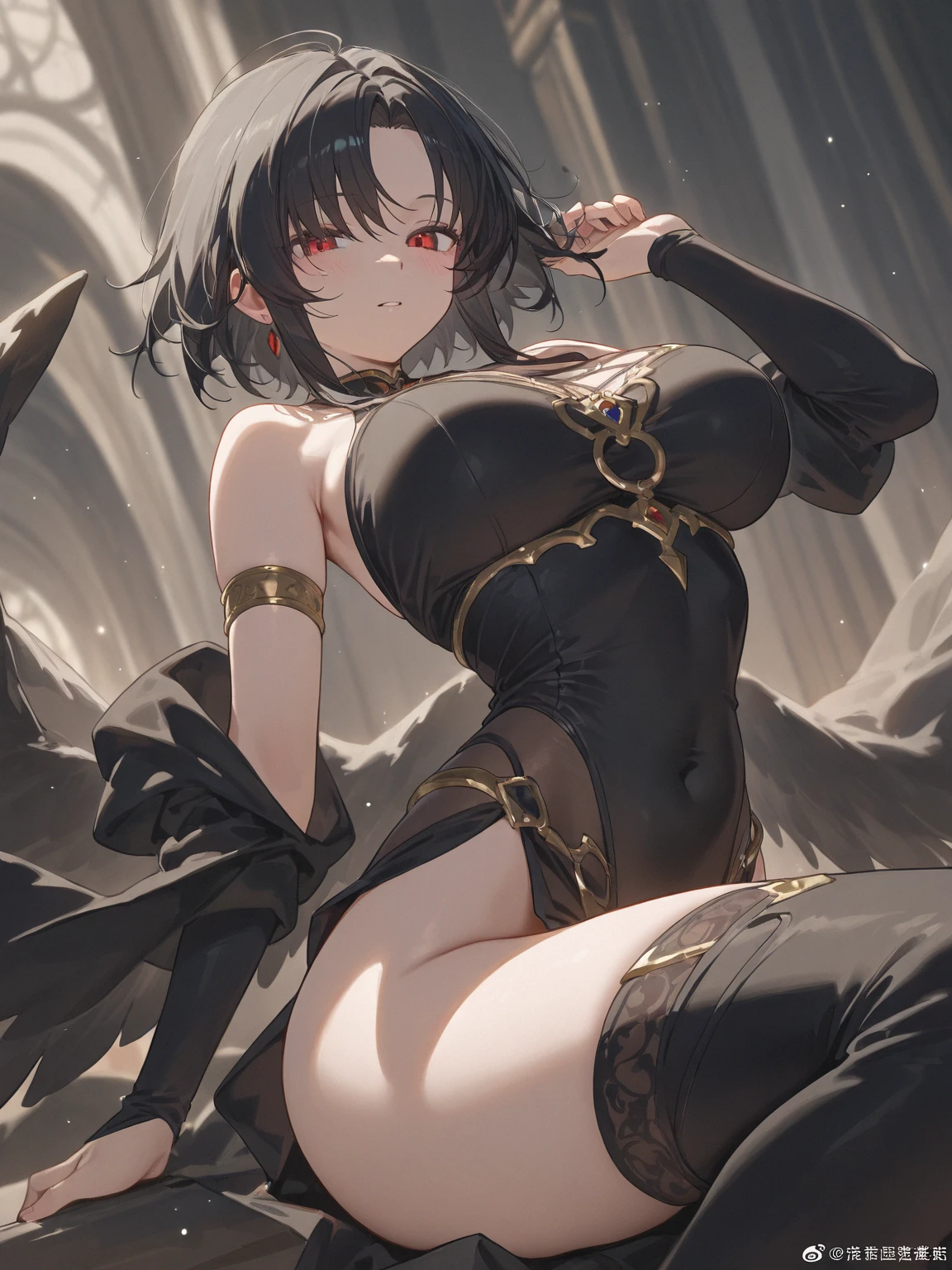 ((Best quality)), ((masterpiece)), (detailed), reyna valorant