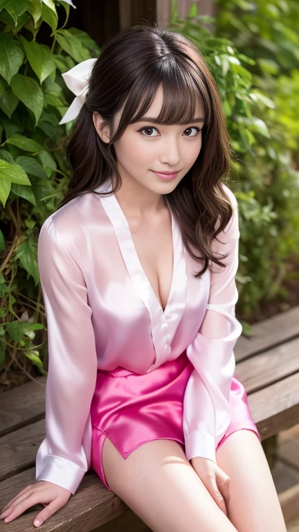 ((Browsing Caution)),one girl, (a beauty girl, delicate girl:1.3), (19 years old:1.3),
break, (Red Hanbok,Bright dress:1.3),(Off the shoulder,Deep chest and cleavage,There is no obi),(((Wide open chest,Pink areola visible from the chest))),((White lace panties)),
break, Definition of very fine particles, (Symmetrical eyes:1.3),
break, (Night Festival:1.3),
break, (Ample breasts:1.2),Brown eyes, Parted bangs, Brown Hair, girl,
break, (Eye and facial details:1.0),
break, (masterpiece, highest quality, Very detailed, Detailed face, 8k),Shot to the knee, Are standing,