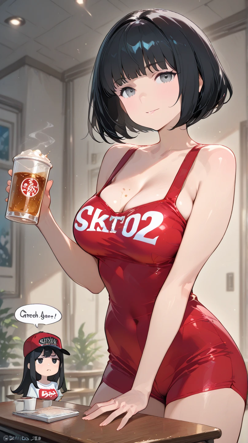 (Cinematic Digital Artwork: 1.3), High quality, masutepiece, of the highest quality, Super Detail, Illustration, [4K Digital Art]、(Moody lighting:1.2), depth of fields, Bokeh, 4K Solo, (Elite Detective、Police Uniform, policewoman), Stockings, City lights, (gaze at the audience: 1.3), Lips apart, Red lips, Shiny skin, dent in the skin, Best Quality, Ultra High Resolution, (Realism: 1.4),Fingers in someone else's mouth, Open mouth, biting fingers, Finger sucking, licking, tongue, tusk, Tongue out, POV, pov hand, Saliva, tongue、(steam,Sweat), ((a miniskirt)), Interrogation room、darkened room、Stainless steel desk and pipe chair、Katsudon and lighting on the desk、Cuffed、(((Looking up angle)))
