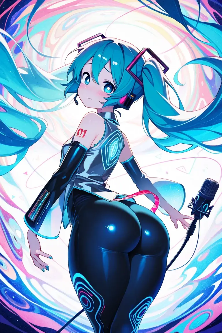 snfw,(highest quality:1.2),1 girl,alone,Are standing_Split,AYANAMI REI,(white slingshot bikini:1.2)、short hair,blue hair,bangs,interface headset,hair between eyes,pixelated background,neon light,SF color scheme,Bright colors,metallic texture,detailed shading,Holographic interface,dark atmosphere,high contrast,sharp focus,twig of hair,Reflective surface,exquisite details,High resolution,studio lighting,Red accents,Illuminated environment,artificial intelligence assistant