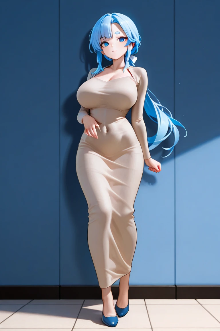 masterpiece,best quality,highly detailed,ultra-detailed,an extremely delicate and beautiful,masterpiece,1girl, solo,kaguya,mature female,large breasts,long hair,   highleg bikini,  indoors, looking at viewer,leaning forward, hanging breasts, pov, thigh gap, foreshortening,