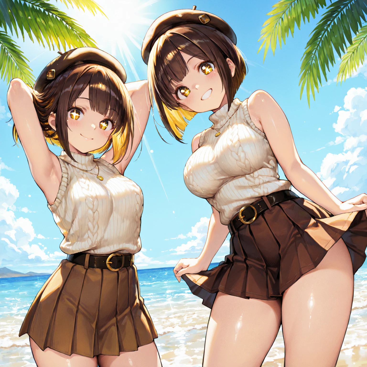 a one woman, in the desert dunes, Sunnyday, new, cru, ultra HD, 8K, (close up:1.1), cos, cos altamente detalhado, , highly detailed ass, new, dazzling eyes, smallbreast, cat ears, short in stature
