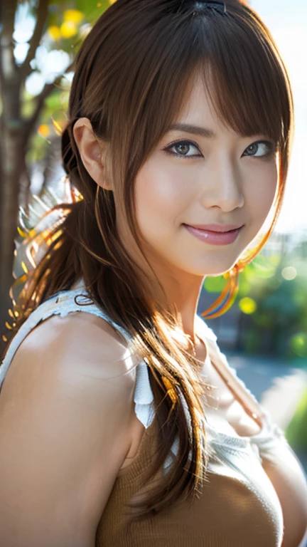 (((Exposing breasts 1.6))),(((Exposing breasts 1.6))),(((Exposing breasts 1.6))),masterpiece, Highest quality, 8k, Absurd, Beautiful medium long bob hair,Woman in her late 20s, That shy expression is cute, (Sensual Style),((Seven episodes were filmed.........1.4)), (Completely naked 1.5), No makeup, The near road and the far road, Written boundary depth, Surreal, High resolution, photograph, Sharp focus, Face lamp, Dynamic Lighting, highest detailed, ,Extreme detaileds、Super detaileded、detailed、Real Skin、elegant features、Positive and optimistic、(The background is a colorful flower field)