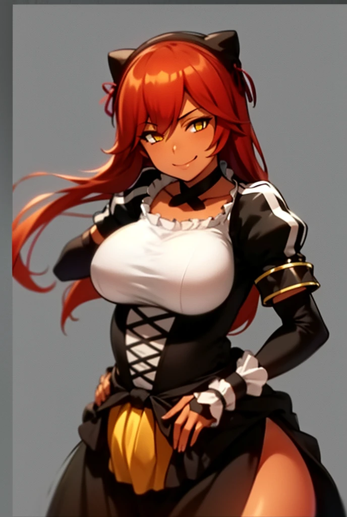 (masterpiece:1.5),(best quality:1.5),(high resolution:1.5),(8k:1.5),(Ultra HD:1.5),(perfect face:1.5)(cowboy shot:1.5),(beautiful detailed eyes:1.???????tremely detailed face:1.5),(perfect lighting:1.??????tremely detailed CG:1.5), (perfect hands:1.5),(perfect ???????:1.5),,(perfect body:1.5),(perfect hands:1.5),(perfect fingers:1.5),,(1woman:1.5),(megami magazine:1.24),pale skin,(fighter:1.5),(red low twin tails medium hair:1.35),(yellow eyes:1.35),(drunke cool face:1.3),(?????????????:1.3),(medium ???:1.3),(medium pink ???????:1.4),(????:1.5)(???? look  pose:1.5),(face and body forward:1.5),(black maid dress:1.5)(Inside the palace:1.45),,(????????:1.2),Japanese House,(night:1.3),(????? ???????:1.2),(Steam:1.3),(wet:1.2),(sweat:1.2),(from slightly above the hip red medium wolf tail:1.5),(red medium wolf ears:1.5),,(perfect wolf ears:1.5),(perfect red medium wolf tail:1.5),( see through:1.4),(Relax:1.3),(Steam:1.3),(wet:1.2),(sweat:1.2),