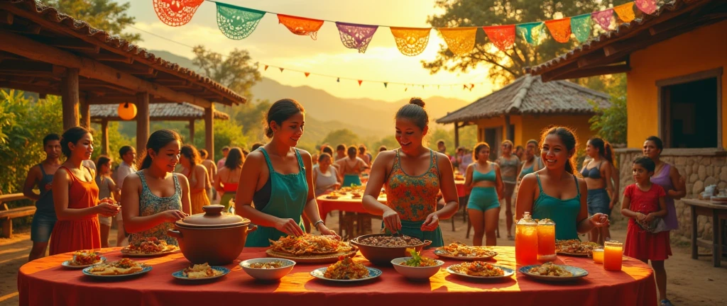 Title: "Holi Feast: A Vibrant Celebration of Flavor and Color"
Description:
In the midst of a bustling Holi celebration, amidst bursts of colorful powder and laughter, a group of friends gathers around a beautifully adorned table. Plates heaped with succulent meats, grilled to perfection, stand ready to be savored. Amidst the feasting, hands adorned with hues of pink, green, and yellow reach out to grab skewers of tender chicken tikka and juicy lamb kebabs, while vibrant splashes of color dance across their faces, blending the joy of indulgence with the exuberance of the festival.