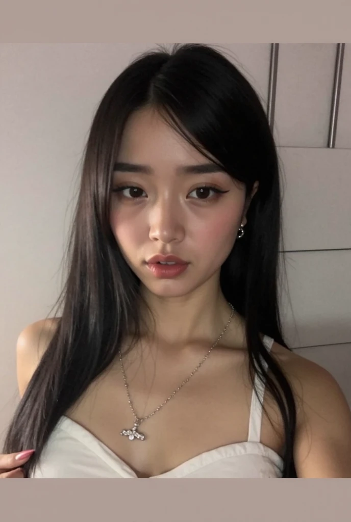 best quality, face focus, soft light, ultra high res, (photorealistic:1.4), RAW photo,
1japanese girl, solo, cute, (pupil, lights in the eyes), detailed beautiful face, (small chest),(high resolution detail of human skin texture),
(long hair),
indoor,
Damask Shirt Dress,
(portrait)