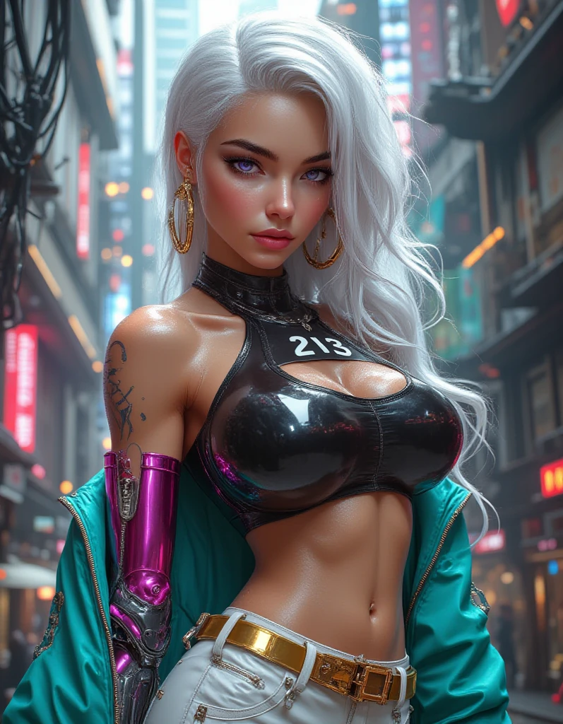 (award winning 64k concept art:1.2) of (black young woman:1.2) in usa team sportswear at the stadium, sweet, lying on the side on the track, front, epic, god rays, (sweat:1.3), centered, upper body, (masterpiece:1.2), (best quality:1.3), Amazing, highly detailed, beautiful, finely detailed, warm soft color grading, (Depth of field:1.4), extremely detailed k, fine art, stunning, iridescent, (shiny:1.4), (light reflections:1.3), (crisp:1.6), silver short curls, spring, vibrant, sunlit, (edge detection:1.4), absurdres, impressive, 120mm, glittering, extremely clear, lens flare, motion lines