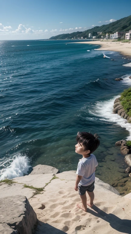 Alloy Horizon childhood Ocean Ugly child Well-built