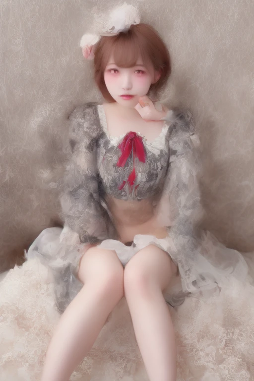 ulzzang-6500-v1.1, (RAW photos :1.2), (photot-REALISTIC,:1.4), Beautiful Meticulous Girl, highly detailed eyes and face, beauty training, absurderes, 令人难以置信的absurderes, The file size is huge, super detailed, high resolution, Very Detailed, Highest Quality, masterpeace、, beast ear, ((Japanese girl's high school uniform)), Illustration , Very Detailed, UHQ, unified, 8k wallpaper, shinning, fine details, masterpeace、, Highest Quality, Very DetailedなUHQユニフォーム8k wallpaper, Glow on the face、 Lights、、((does not wear panties))、(( dynamic pose )))、()、(halfway)、(pantyhose、、、、)、(sit cross-legged and bent your knees))、1 girl with short hair、简单的1 girl with short hair、long neck、stick out your ears、By bangs、bigger eyes、eyeslashes、a Pretty 、extremely cute