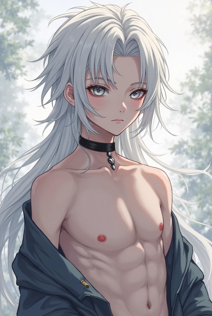 score_9, score_8_up, score_7_up, score_6_up, uncensored, ghislainedef, dark skin, scar, abs, eyepatch, tail, silver hair, long hair, kemonomimi, red eyes, naughty face, shiny skin, sweating, steaming body, heavy breathing, BREAK (masterpiece:1.2), best quality, high resolution, unity 8k wallpaper, (illustration:0.8), (detailed eyes:1.3), extremely detailed face, perfect lighting, extremely detailed CG, (perfect hands, perfect anatomy), looking at viewer, 1girl, bandages, solo, bandaged_arm, choker, breasts, black_choker, collarbone, torn_clothes, navel, torn_shorts, looking_at_viewer,