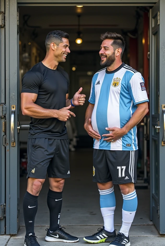 big tall hot muscular giant latino athlete male big pecs wearing a wet white clothing in school standing next to 3 small elementary boy students young child features. Smiling outside in the field playing soccer. Huge bulge.