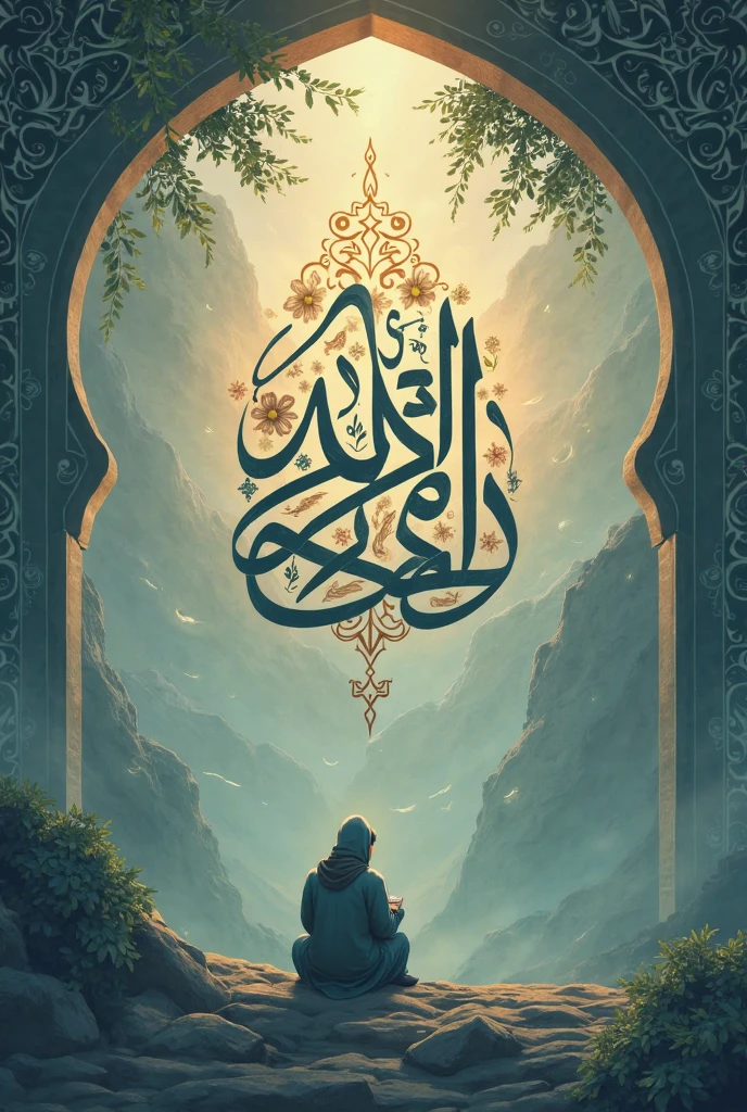 Create a DP with a small design saying "and Allah is the best of planners".