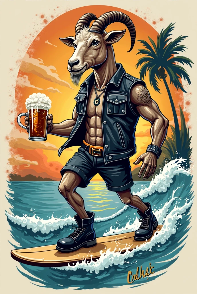 Man riding a horse covered in coconut