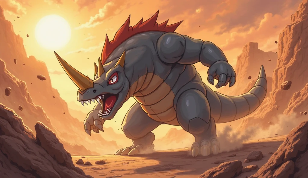 Charizard, male, fat, solo, smiling, pokemon, belly,  (stretching with arms up), topless, 