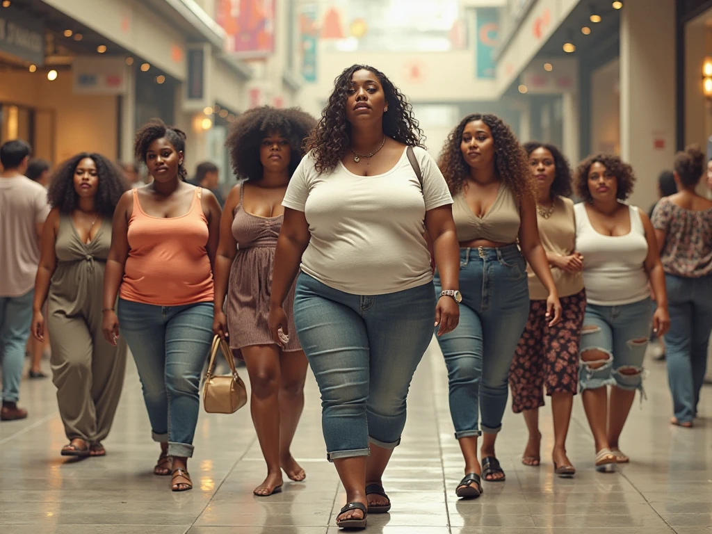 (best quality), (masterpiece:1.2), wide angle photo, full body photo, group photo, 5 women schoolwomen, 56 years old, faces marked by age, guilty faces, skin imperfections, acne, chapped lips, sad wistfully, diverse ethicities: ebony, black, white, nordic, indian, diverse hair colors: redhead, blonde, afro, twin braids, heavy freckles, pale skin, makeup, earings, crowded classroom, morning, school, crowd of people, school uniforms, unbottoned blue shirts, tight shirt, alluring pose, black stockings, open jacket, sexy neckline, large neckline, 16k, photorealistic, real photo, nikon d800, (YES SFW)