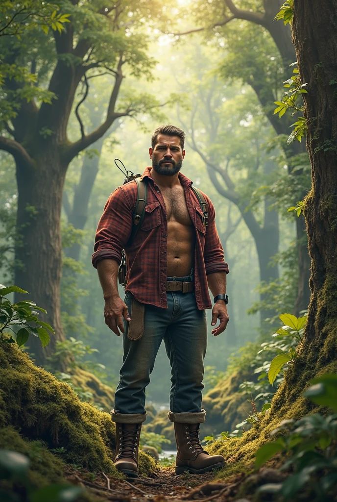 tree-shaped man