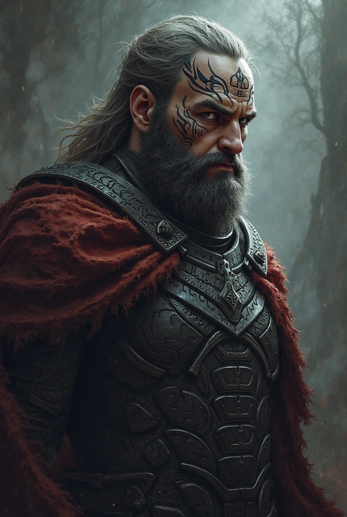 Dracula, (Art by Jim Lee) mature, strong man, long hair, black hair, black mustache, black goatee, pale skin, red eyes, angry expression, red sclera, large nails, black and red clothes, Victorian details. (chiaroscuro), fine facial details, cinematic lighting, (depth of field), UHD, castlevania style, dramatic, gorgeous, award-winning, masterpiece,