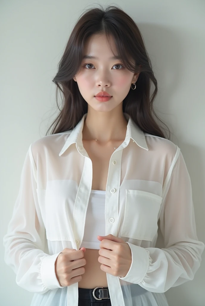 Best Quality, (Intricate Detail: 1.3), Ultra Detail, Fine Detail, Color, Delicate, 8K Ultra HD, (Detailed Skin: 1.2), Ultra High Resolution, Best Quality, Photo, 4K, Low Profile, (Videlism, Photo Fidelity: 1.4),
Young woman, in a mansion, good figure, wearing casual clothes, with a small necklace, full body photo,