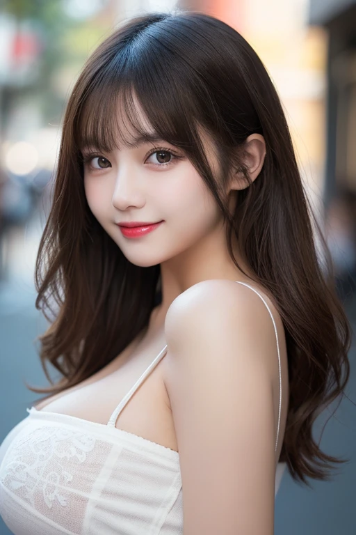 ((Highest quality)), ((masterpiece)), (detailed), One person, sexy,Large Breasts, 18-year-old, Idol face, High resolution, High-resolution model, Textured skin, Ultra high definition, Cute face, baby face, Super Slim Body,