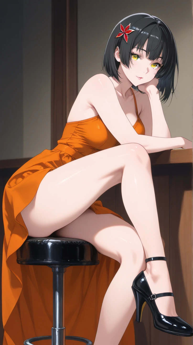 masterpiece, high quality, correct hands, nude, sitting, small boobs, show hairy vulva, vulva much squirting, spreading legs, milk comes out from nipples
