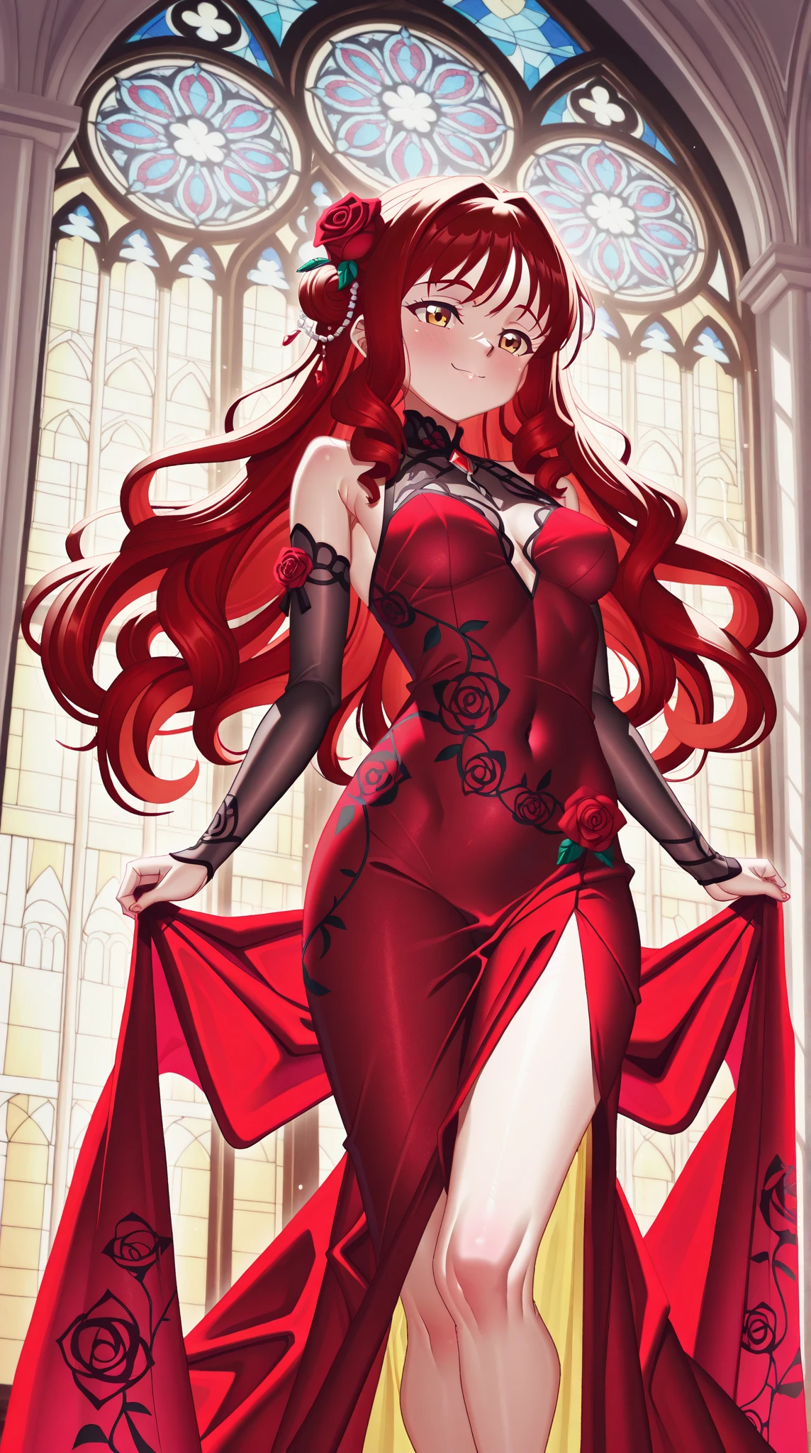 Himeko, honkai star rail, lingerie, whole body