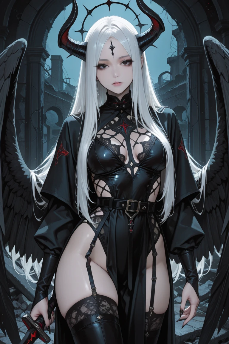Nsfw,A darkness Nsfw princess,white hair,nude,Naked,spread legs,female masturbation,masturbating,Gothic,tattoo,Gothic tattoos,Nsfw,pussy,busty,glamour,gorgeous,jewelry,BW,monochrome,Gothic goddess,dark fantasy,dark venus,erotic posing,dynamic posing,arranged posing,dramatic,cinematic,detailed background,dynamic angle,from cinematic angle,Gothic style background,dark fantasic view,best quality,masterpiece,8k,ultimate detailed darkness background,klimt style