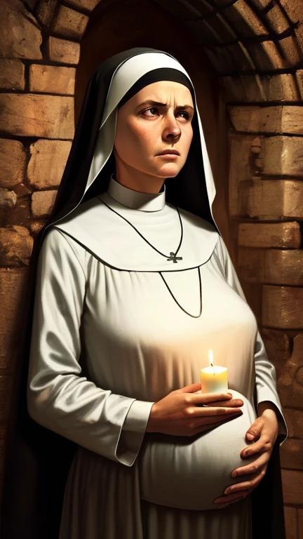 (((Blessed Virgin Mary of Mount Carmel))) Luminoso, en estilo similar al del artista WILLIAM ADOLPHE BOUGUEREAU, obra maestra, (La mejor calidad: 1.2), (super fine: 1.2), illustration, (extremadamente delicado y hermoso: 1.2), movie angle, flotante, (Hermoso ojo de detalle: 1.1), (detalle luz: 1.1), Movie Lights, Cielo delicado, ojos azules, (Cola de caballo alta: 1.1), capa, ojuelos, cielo estrellado, (light particles: 1.1) dibujo, flor. (obra maestra), (La mejor calidad), (fotorrealista:1.3), 8k, Textura detallada de la piel, Textura detallada de la tela, hermosa cara detallada, Detalles intrincados, ultra detallado (cuerpo de cuerpo entero:1.2)