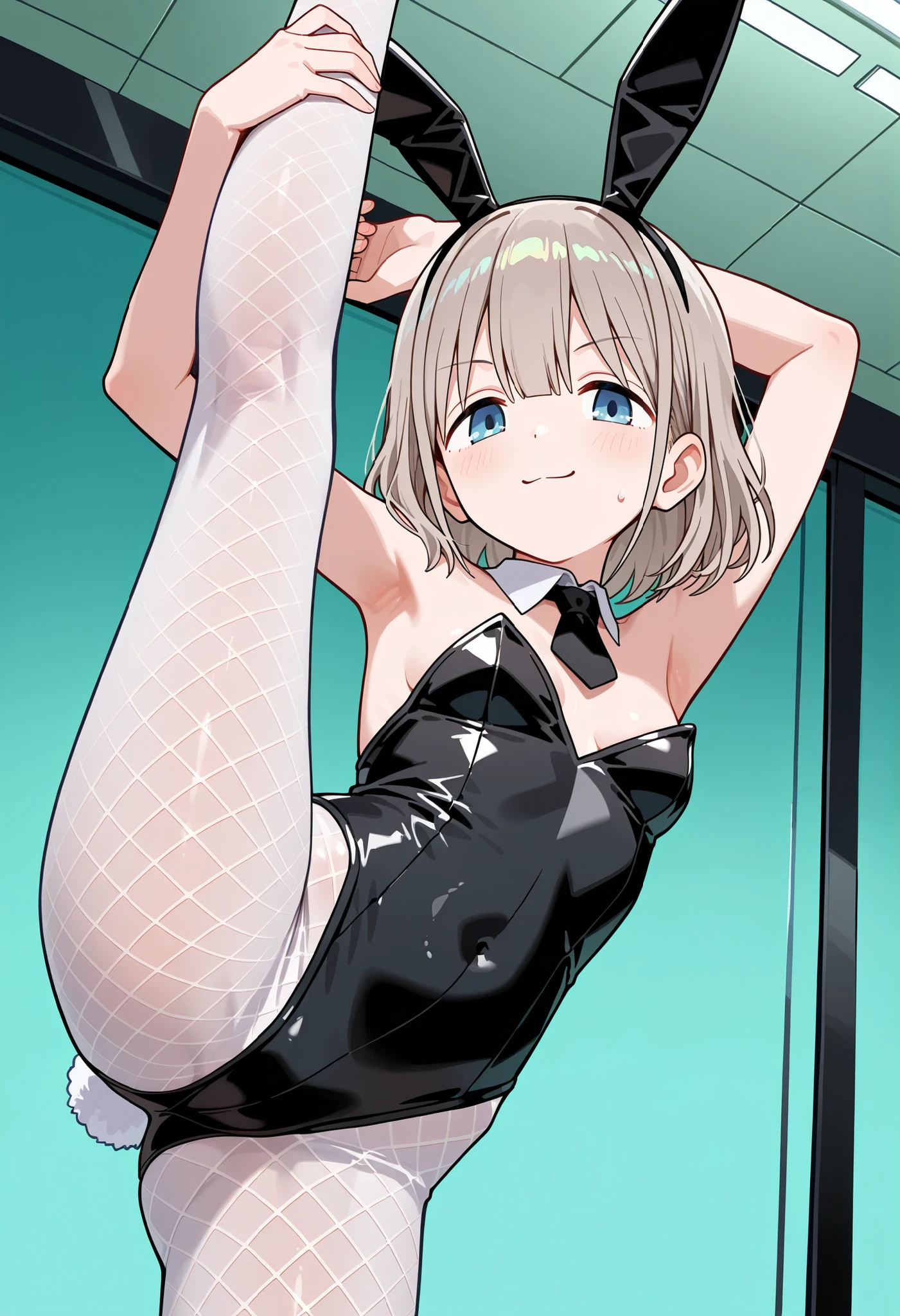 1girl, klee from genshin impact, sexy looking, dark blue tight swimsuit, sexy swimsuit, ultra orgasmed face, very horny face, worried face, salivary flows from mouth, laying back on bench of a pool, pussy, very wet pussy, a lot of liquid flush from pussy, pink pussy, vibrant light, pastel light colors, master piece, ultra high quality, high detailed, best quality, light from side, bottom view, a lot of semen flows,