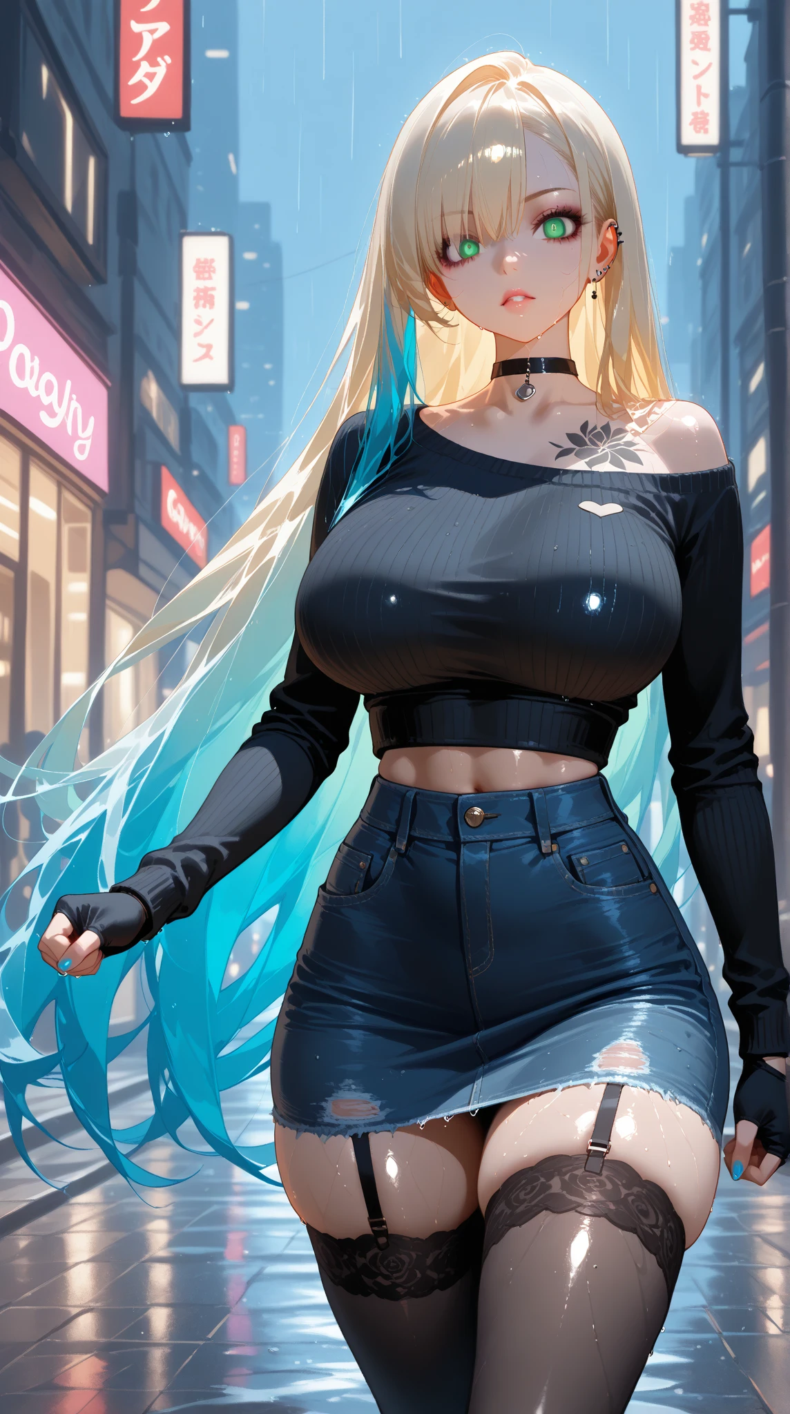 (gmazzeo:1) (wearing white top), (wearing short blue jeans), modelshoot style, (extremely detailed CG unity 8k wallpaper), photo of the most beautiful artwork in the world, professional majestic oil painting by Ed Blinkey, Atey Ghailan, Studio Ghibli, by Jeremy Mann, Greg Manchess, Antonio Moro, trending on ArtStation, trending on CGSociety, Intricate, High Detail, Sharp focus, dramatic, photorealistic painting art by midjourney and greg rutkowski, (waist chain), ((stading in her bedroom)), ((cleavage)), (looking at viewer), (detailed eyes:1.2), (heavy makup), (pink painted lips)