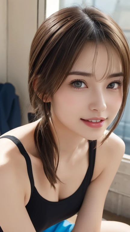 1girl, puffy nipples, (small breasts), (curvy body:0.8), uncensored,
angelic face, detailed face, backlighting, light on face, (facial expression of smile and sleepy and laugh:1.2), (heavy makeup:1.3), blue eyes,
((perfect female figure)),(sharp focus:1.4), (realistic humid skin:1.6), (soaked body),  detailed eyes,(curvy body:0.8), (long black ponytail hair:1.2), (camera focus on face), depth of field, best quality, ultra high res, (photorealistic:1.4), (wet skin), ((micro bikini)), looking at viewer
