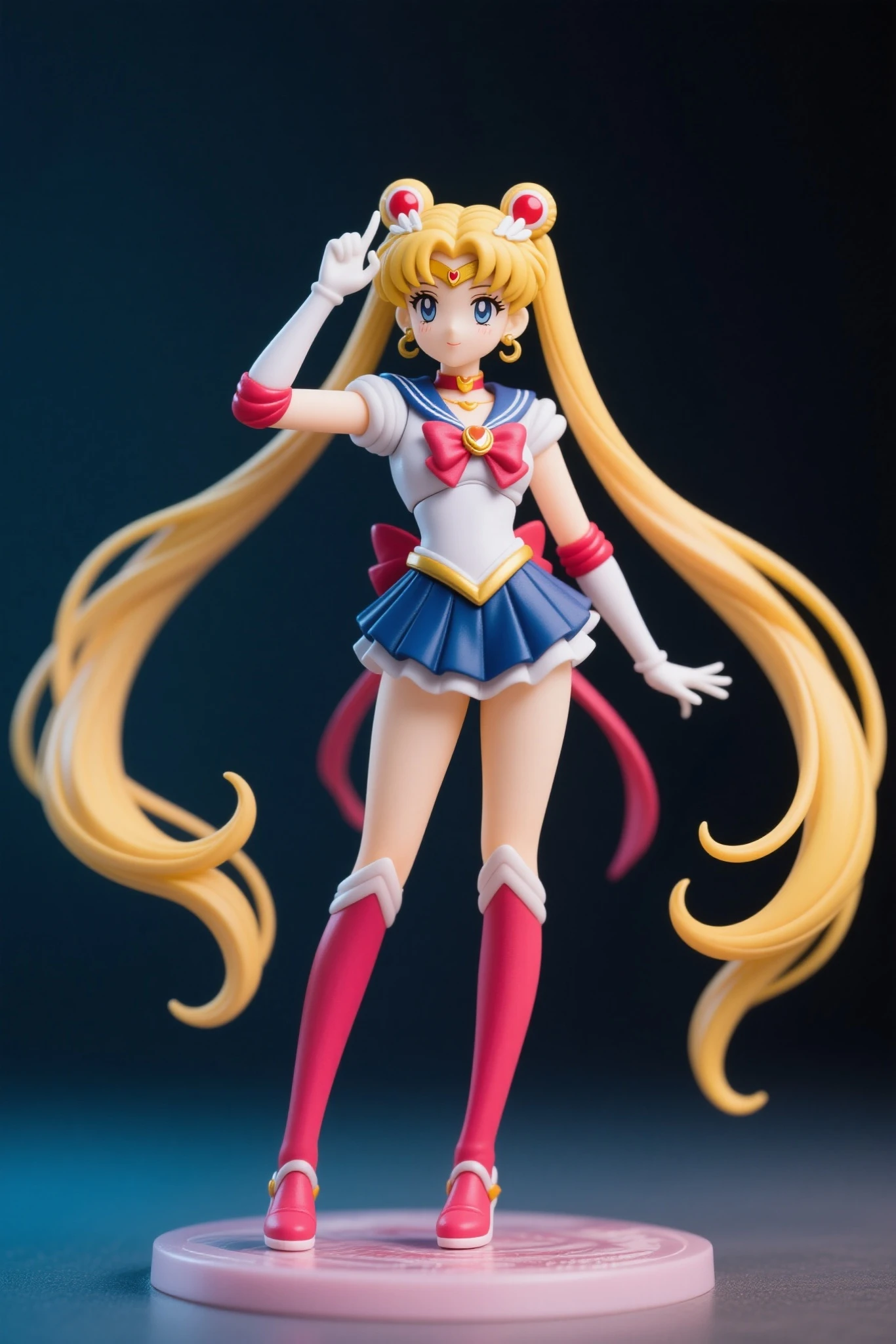 rialistic photo、Real Images、Sexy Ponytail、Top image quality、sailorvenus、Sailor Senshi、a miniskirt、white panty、sailorvenus、There is a woman wearing a short skirt and a sailor uniform., propaganda ,  a picture, Bottom Angle, Spectacular angles and poses, cute  face、, Anime Girl , highly detailed giantess shot, photorealistic anime girl render, hyper real render