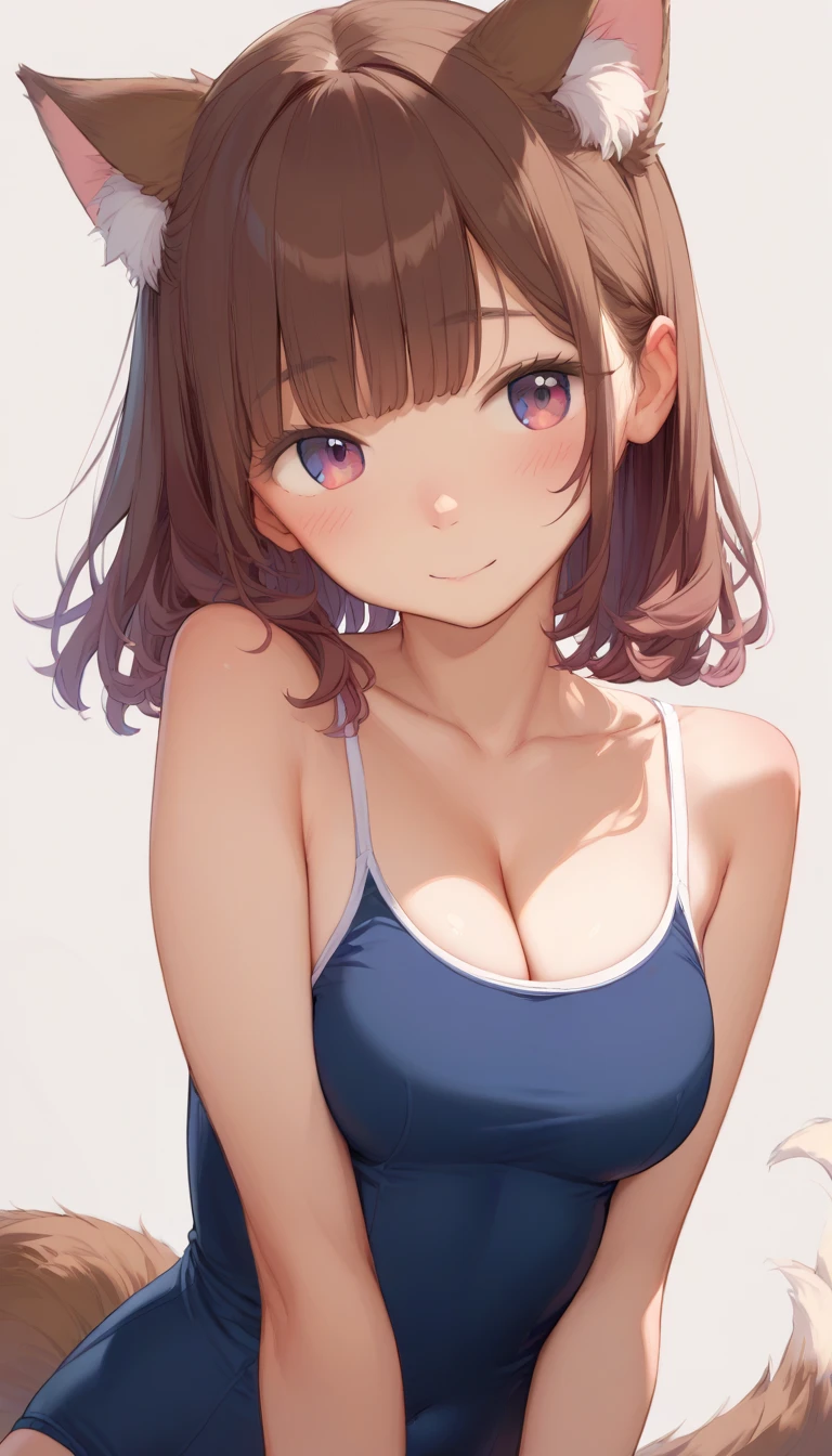 Sexy underwear figure、Light pink bra and panties、Breasts are big、cleavage of the breast、Navel Ejection