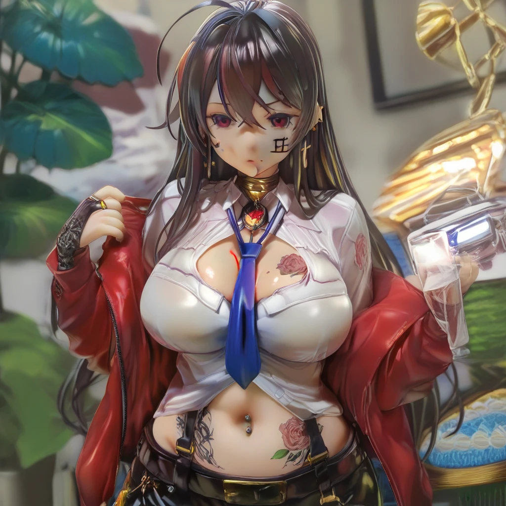 (Masterpiece:1.2), (The best quality:1.2), perfect lighting, Dark Magician Girl casting a spell, floating in the air, big tits, naked. Shows her big tits and pink nipples. magic background. sparkles, Yugioh Card in the background. En tacones y naked