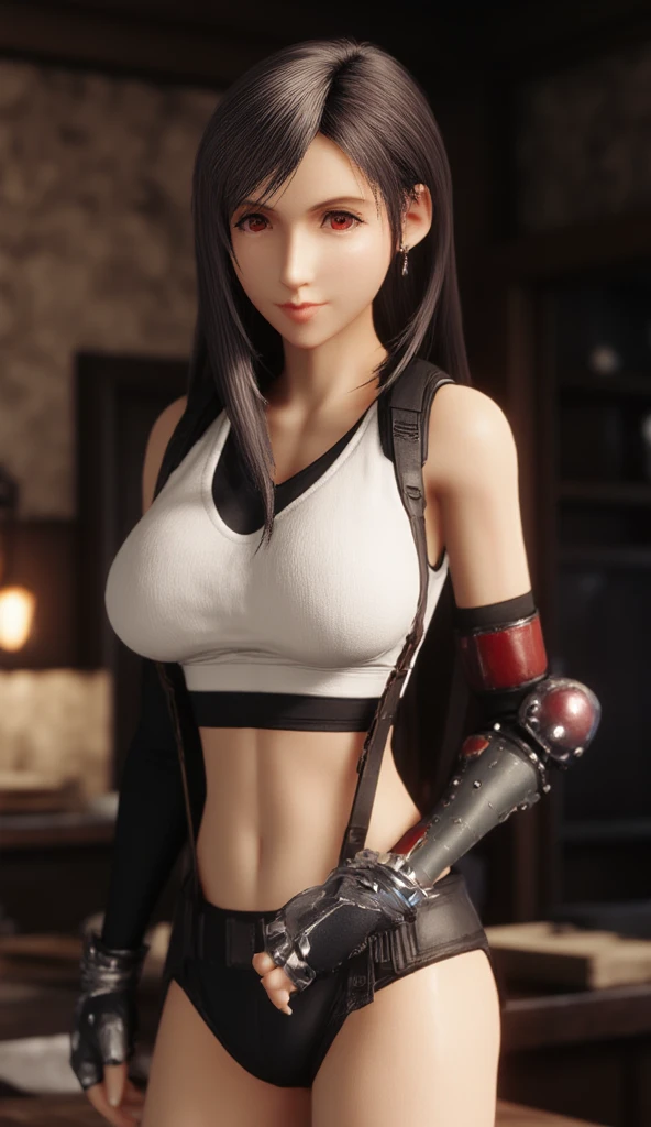 "((Highest quality,16K,High resolution,masterpiece:1.6)),Very detailedな,Very detailed,(Realistic,photoRealistic,photo-Realistic:1.37), (Huge and stunning goddess shot, Very hot and sexy,((short hair)), Great beauty, Perfect balance, Beautiful body,((White skin:1.5)), Slim body beauty: 1.4),there is a woman in a red bikini and black leather Harness, Red and black cyberpunk outfit, Wearing a shiny breastplate, Cyberpunk Costume, Wear professional clothing and protective equipment, I rode a lot, Harnesses and garters, Wearing a sexy crop top, Funny costumes, Post-apocalyptic atmosphere, Very sexy devil costume, Cyberpunk Angry Gorgeous Goddess, skintight red leather armor, Harness, Soft indirect lighting in the studio,((Delicate artwork on a dark grey background))、((A beautiful figure that stands out against a dark background))、